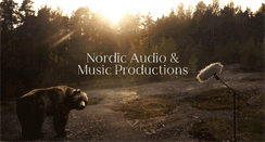 Desktop Screenshot of nordicaudiomusic.com